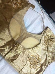 Golden Embellished Blouse