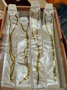 Gold Plated chain new with tag