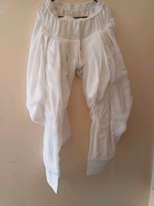 White Sequence Work Suit