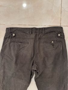 Mango Men, Brown Casual Trousers, 36