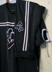 Cute Black Lounge Set 🕶️