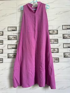 Purple Sleeveless Dress