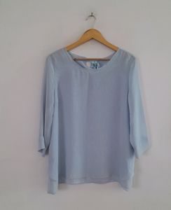 Light Blue Blouse