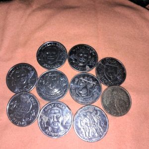 1998 Vintage Player Medallion Coin Collection