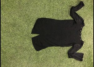 Black tunic (free size/stretchable)