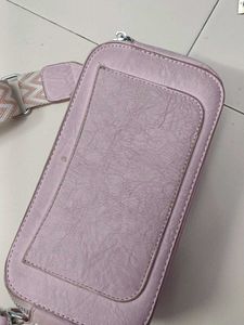 Pink Crossbody Bag