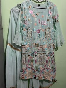 Embroidered Kurta Set