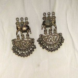 Vintage Elephant Earrings🐘✨