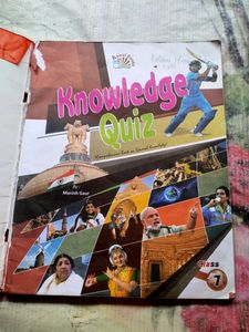 Knowledge Quiz GK Book Class 8th