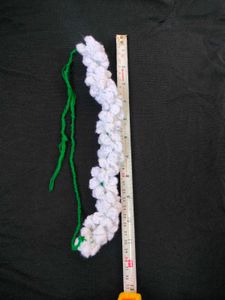 White Floral Gajra
