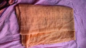Beautiful Saree With Flowers Design