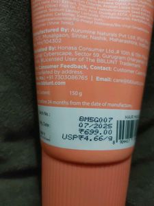 BBLUNT Smoothing Keratin Hair Mask