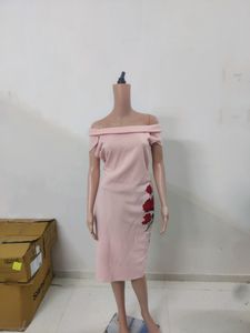 Pink Rose Dress