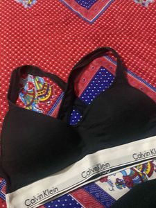 Calvin Klein Black Bralette