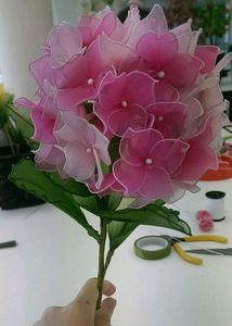 Nylon Stockings Flowers!