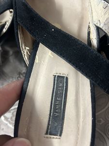 Black Open Heels