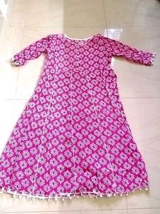Cotton Kurthi Two Times Used