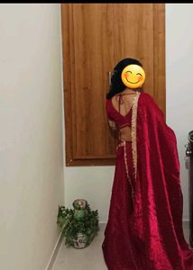 Red Lehenga Choli Set