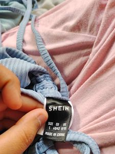 Blue Bodycon Mini Dress