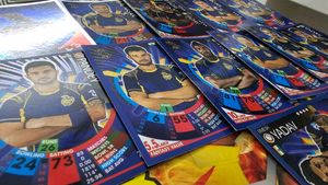 Topps Cricket Attax 2017 KKR Team Set