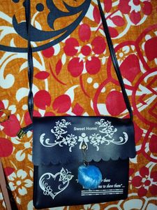 Cute "Sweet Home" Flap Bag