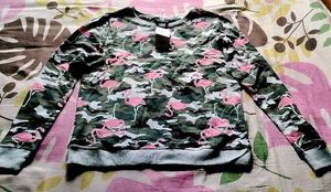 Flamingo Camo Sweatshirt