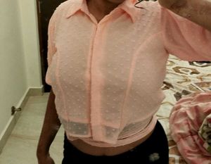 🌸 Light Pink Wrap Top 🌸