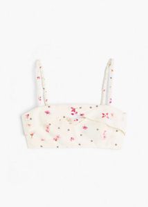 H&M Cute Floral Tube Top