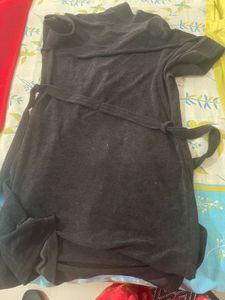 Comfy black bath robes