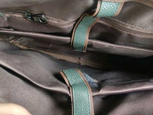 Olive Green Laptop Bag