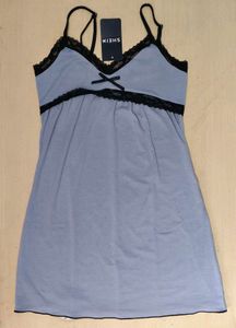 Adjustable Strap Lace Trim Nightie