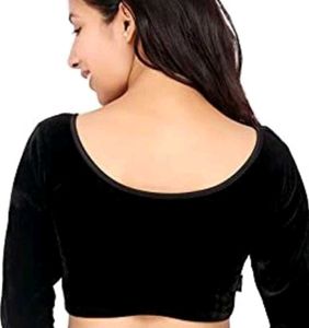 New Velvet Black Blouse