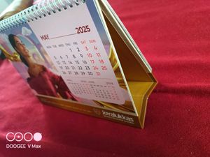 Table/Desk Top Calendar 2025