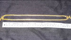 Gold Color Anklets - Simple And Elegant