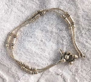 Pure Silver Anklets with Bells