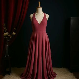 Elegant Halter Neck Dress