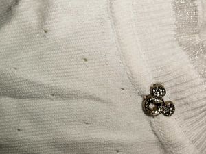 White Blouse with Lace Detail