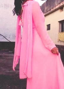 Pink Kurta Set &amp; Dupatta