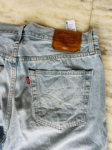 Distressed Light Wash Jeans