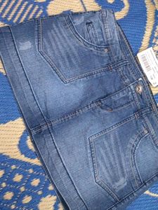 Mini Denim Skirt