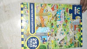 Webby Construction Site ILLustration Jigsaw Puzzle