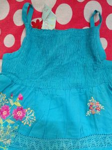Kids Frock - Embroidered