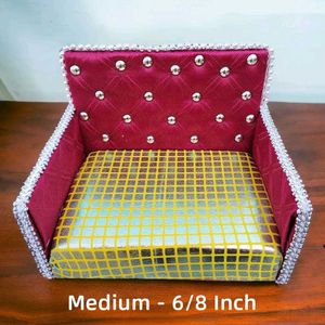 Laddu Gopal, Kanha Ji Sofa - Medium 6/8 Inches
