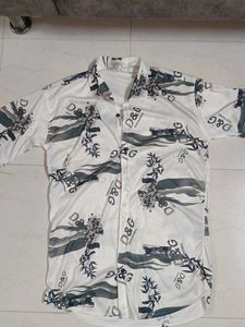 D&G Printed Short Sleeve Shirt