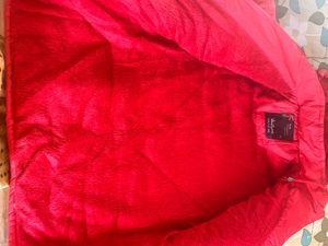 Red Hooded Jacket