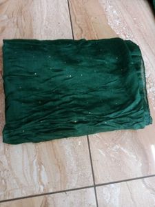 Green Churidhar Set With Long Dupatta