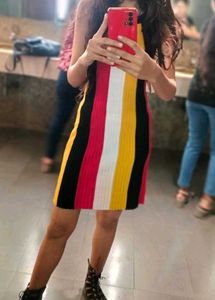 Striped Mini Dress