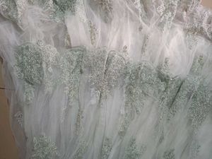 Mint Green Embroidered Lehenga