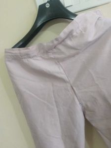 Pink Cotton Trousers