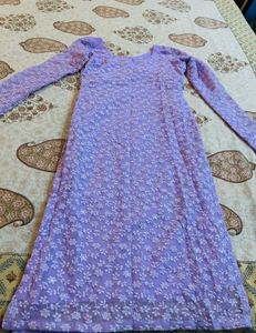 Elegant Purple Ethnic Kurta Pant & Dupatta Set